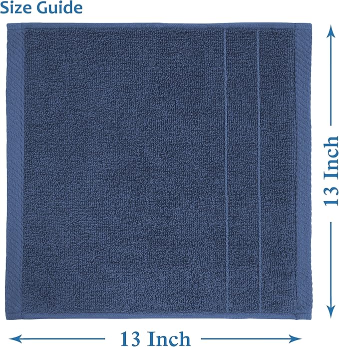 Casa Platino Cotton Washcloths