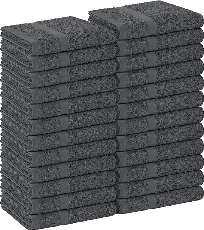 Utopia Towels, Salon Towel, Not Bleach Proof, 16 by 27 Inches, Highly Absorbent