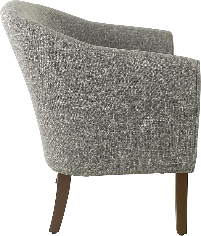 HomePop Modern Barrel Accent Chair