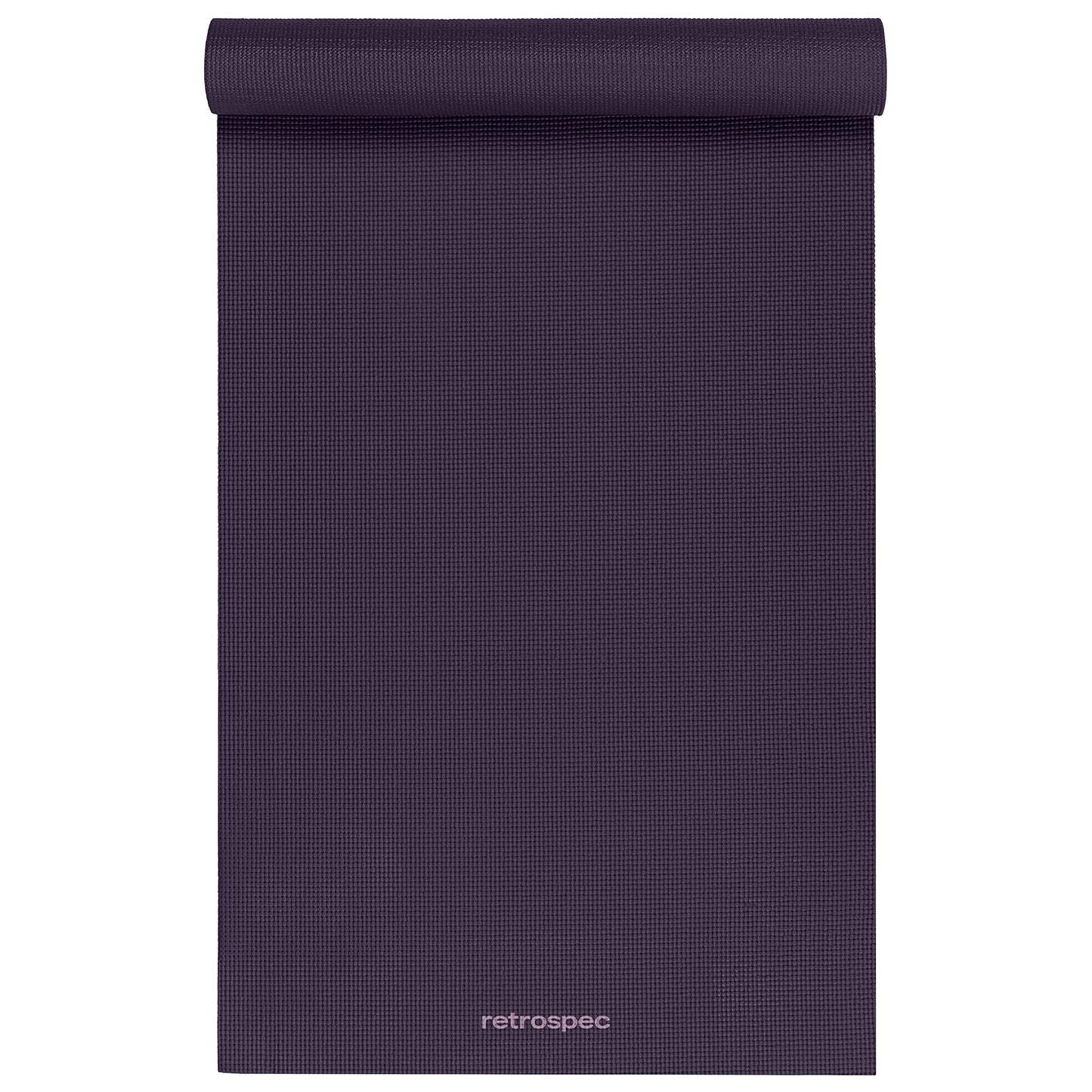 Retrospec Pismo Yoga Mat w/Nylon Strap for Men & Women - Non Slip Exercise Mat for Yoga, Pilates, Stretching, Floor & Fitness Workouts, .5mm Thick, Easy to Clean