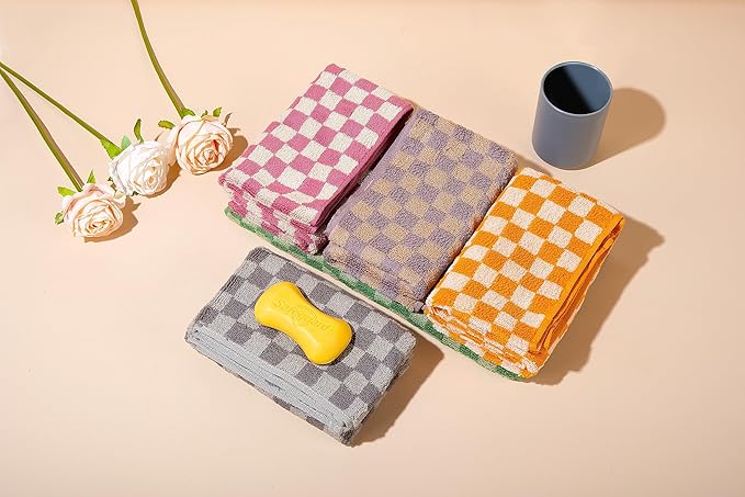 Luxurious Soft Cotton Hand Towels Set of 5