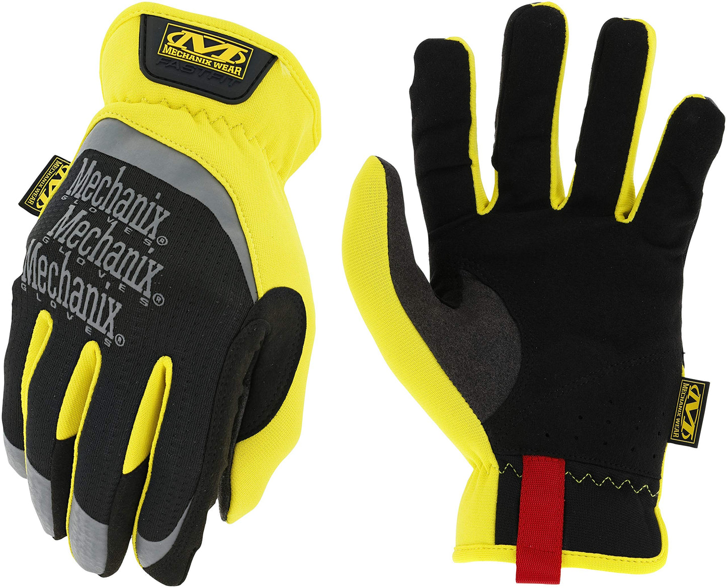 Mechanix Wear - FastFit Work Gloves (Large, Yellow)