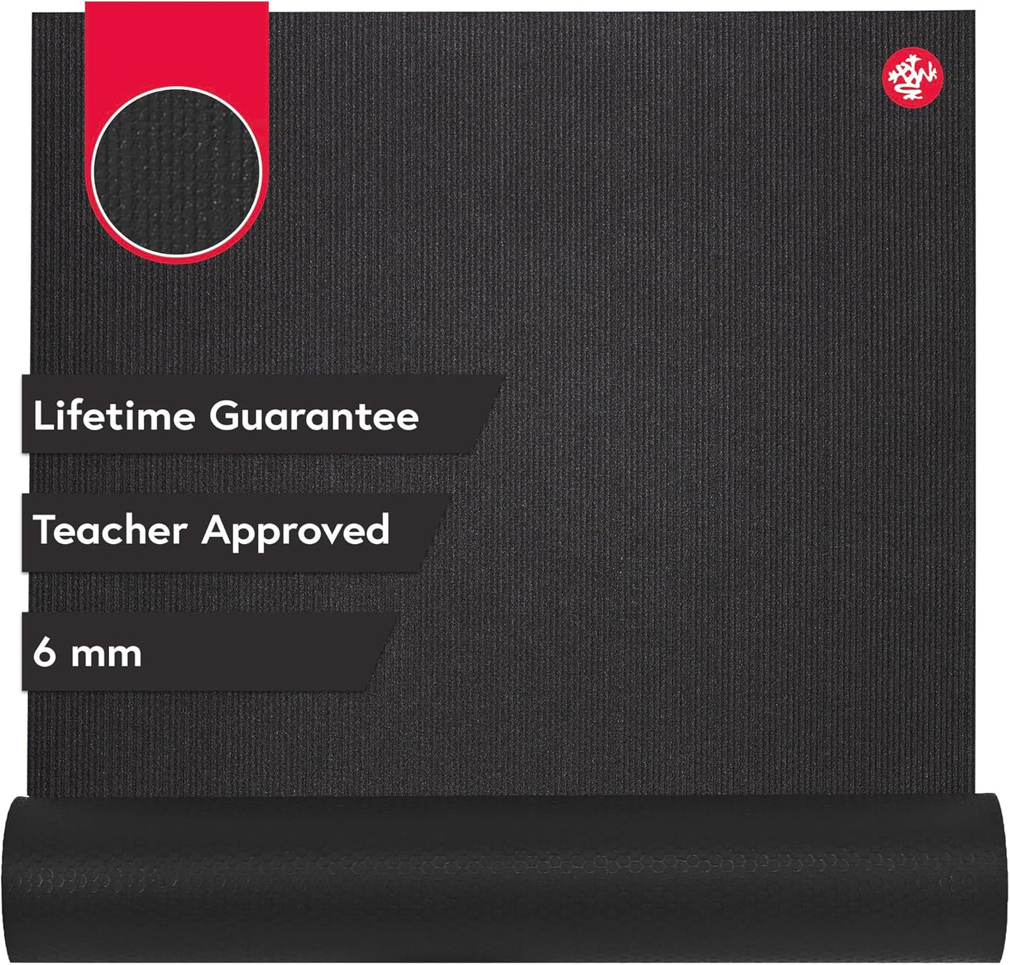 Manduka Pro Yoga Mat Black Mat PRO Extra Long