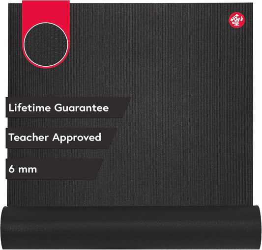 Manduka Pro Yoga Mat Black Mat PRO Extra Long
