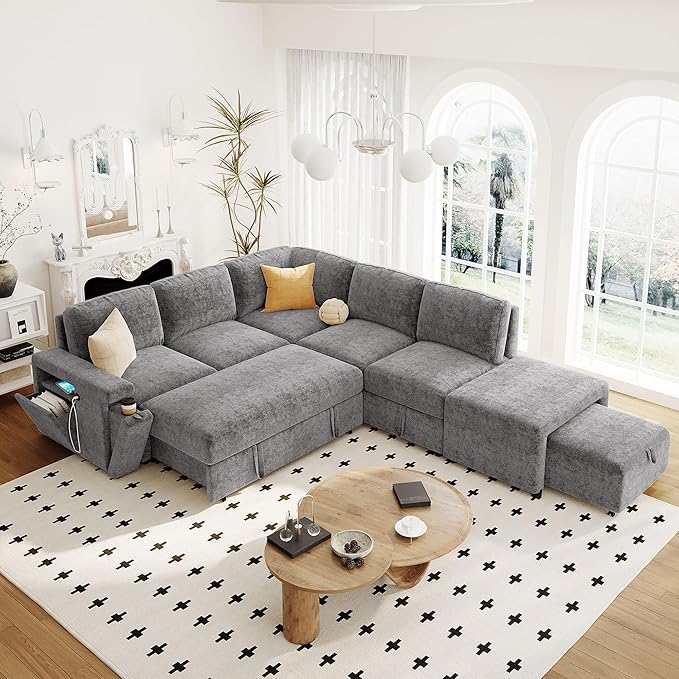 Merax L-Shaped Modular Sofa