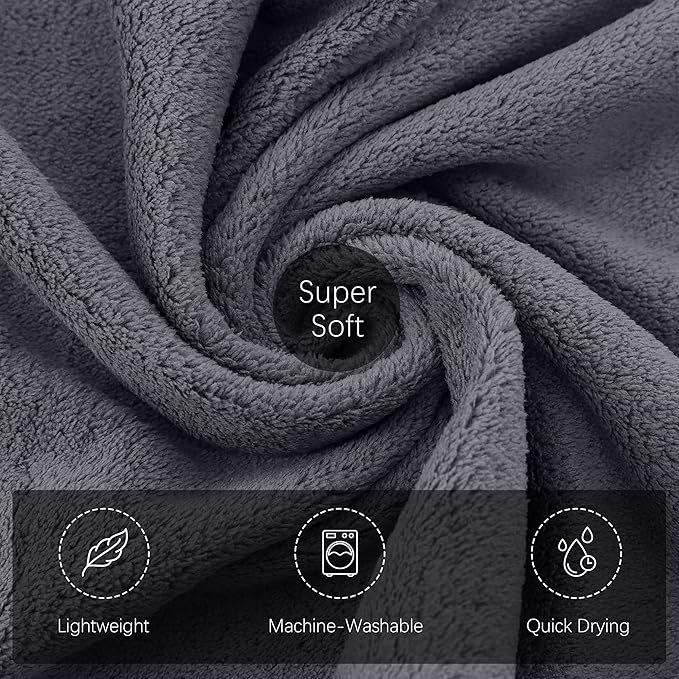 TENSTARS Silk Hemming Hand Towels