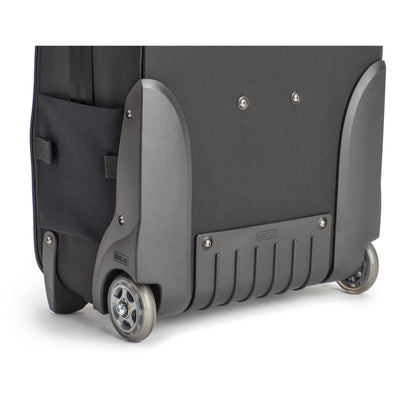 Think Tank Airport International V3.0 2 Wheel Rolling Carry-On Camera Bag, 80mm Quiet Wheels, Retractable Handle, Custom Design Interior Compartments - Black