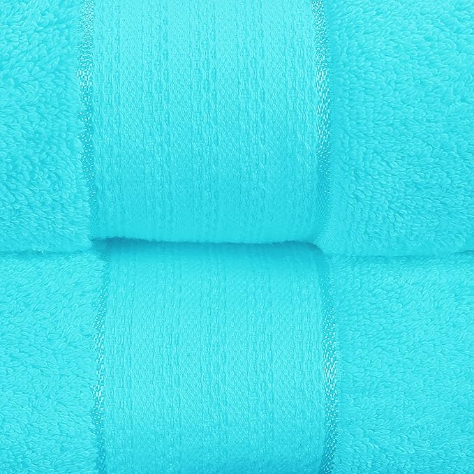GLAMBURG 700 GSM Premium Oversized Extra Large Cotton 2 Pack Bath Sheet