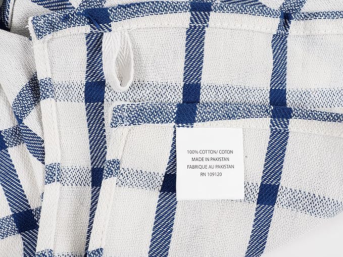 KAF Home Assorted Flat Kitchen Towels | 100% Cotton