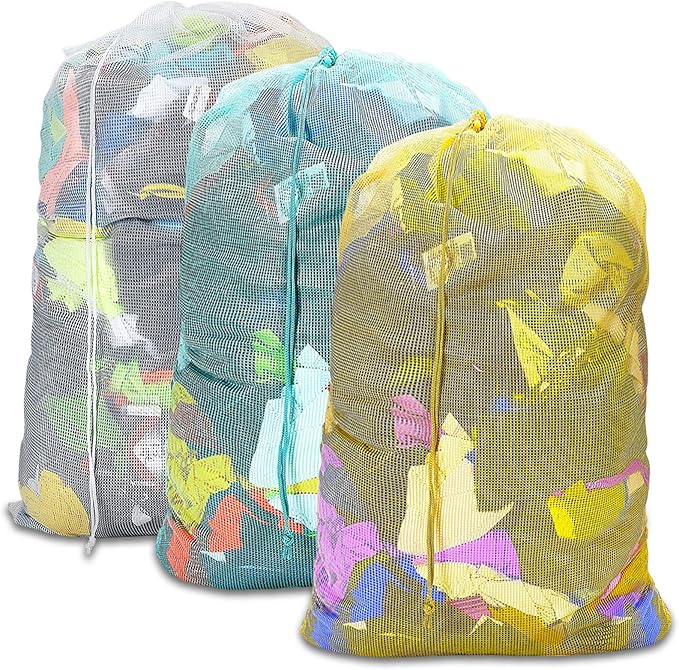 Mesh Laundry Bags, Heavy Duty