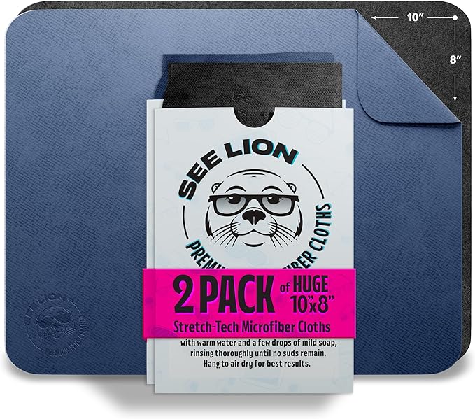 cellhelmet See Lion Swipes | Microfiber Lens Cleaning Cloths – Ultrasoft