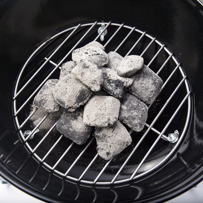 Weber Smokey Joe Charcoal Barbecue/Portable Design, Porcelain-Enamelled Lid & Bowl, 37 cm Cooking Surface, Black
