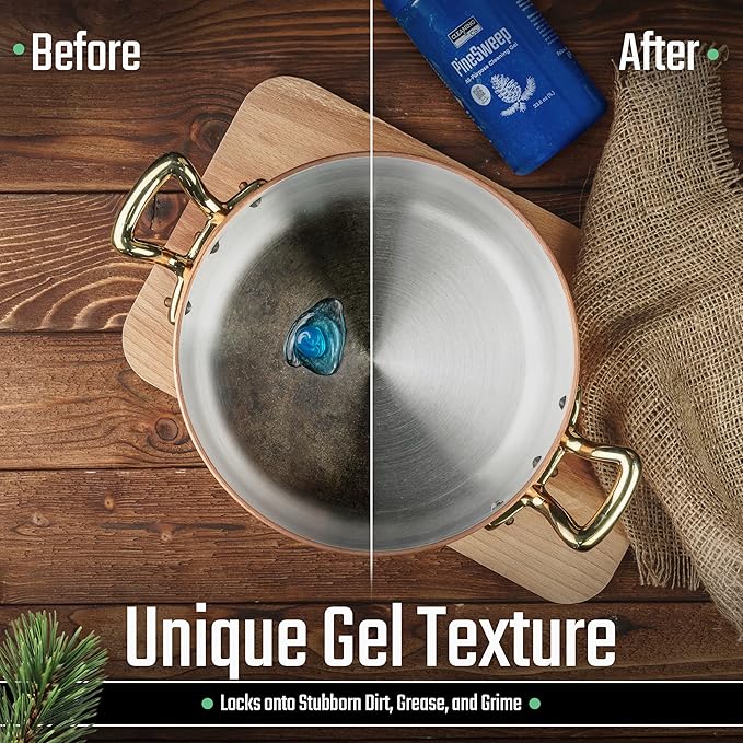 All-Purpose Cleaning Gel with Pine Oil – Multipurpose Household Cleaner