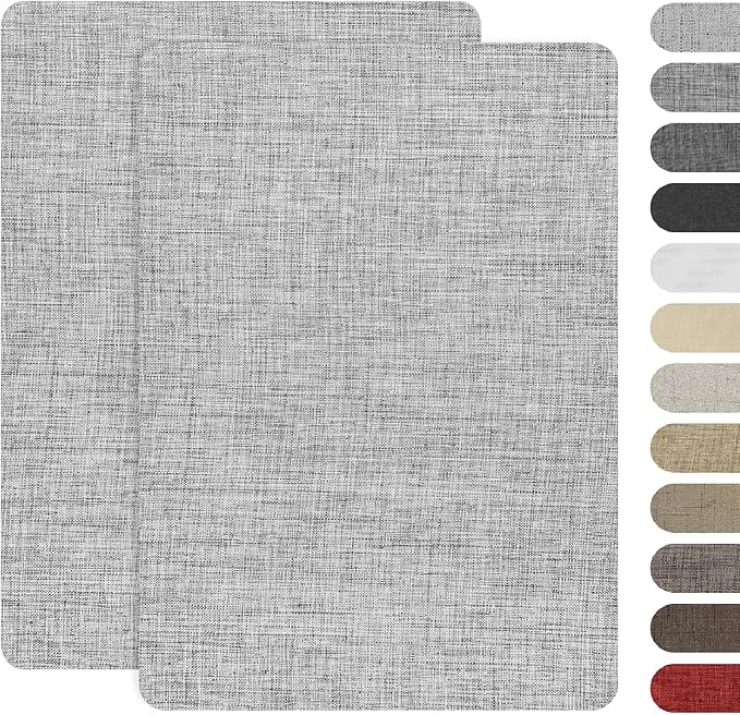 SYLVASS 8x11 Inch Fabric Repair Patches, Self-Adhesive Linen Patch