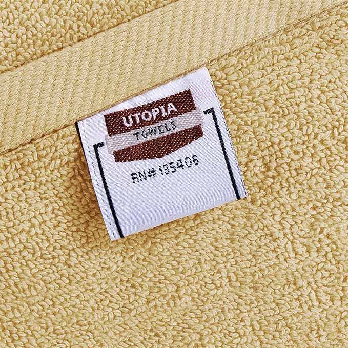 Utopia Towels 6 Pack Premium Hand Towels Set, 16 by 28 inches, 100% Ring Spun