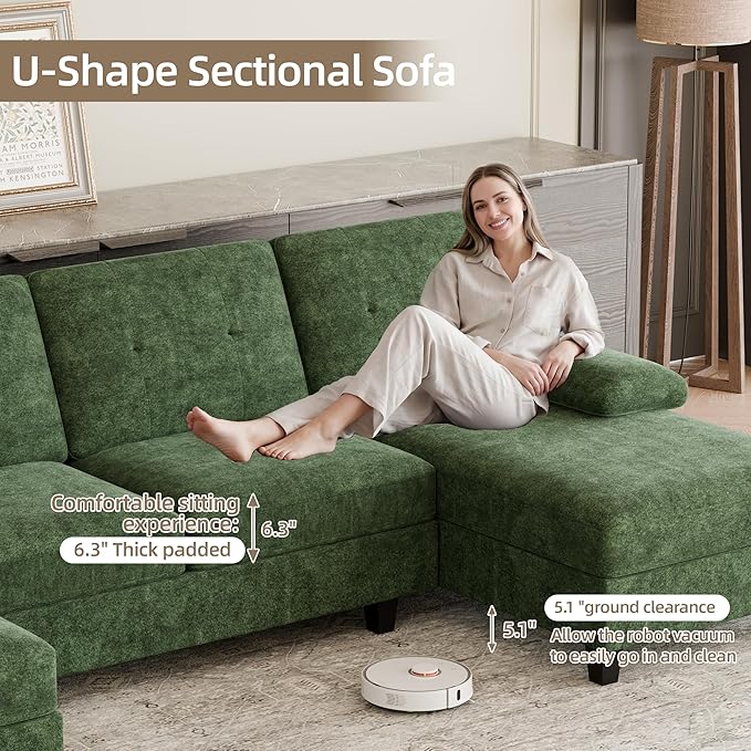 Shintenchi U-Shaped Sectional Couches