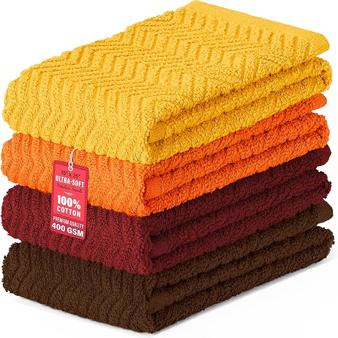 DecorRack 100% Cotton Kitchen Towels