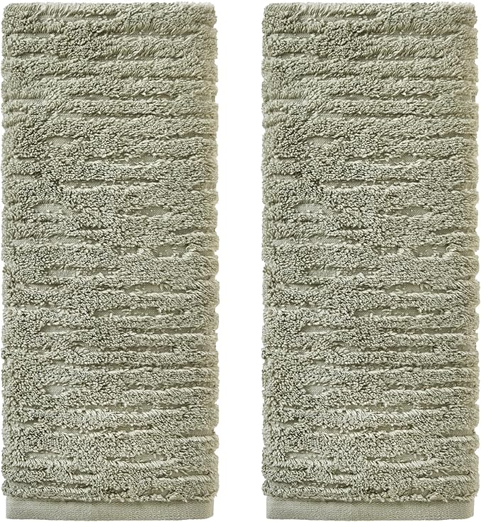 SKL Home CloudSoft Cotton Luxury 2-Piece Hand Towel Set