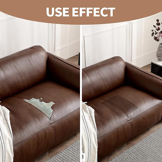 ONine Leather Repair Patch，Self-Adhesive Couch Patch，Multicolor Available