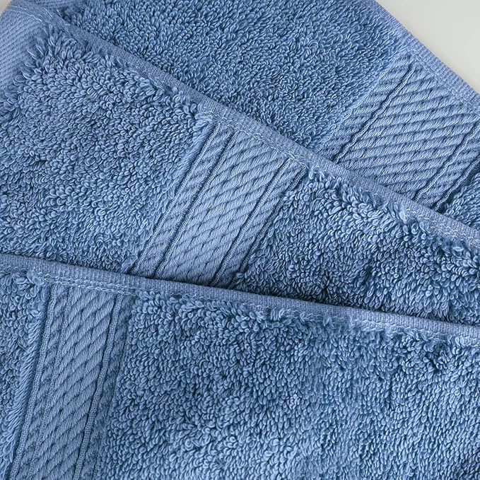 SUPERIOR Egyptian Cotton Pile Bath Sheet Set of 2, Ultra Soft Luxury Towels