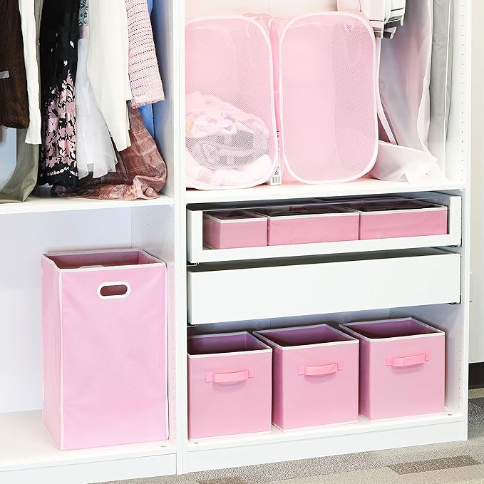 Simple Houseware Mesh Pop-Up Laundry Hamper Basket