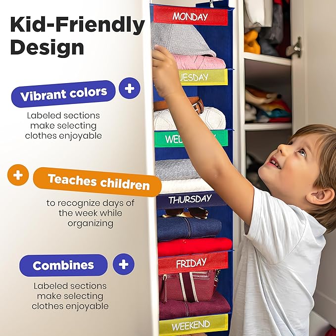 Handy Laundry Hanging Clothes Organizer