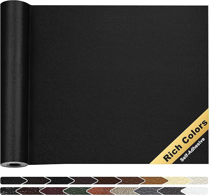 KING MOUNTAIN Leather Repair Patch, 16 x 60 Inches Self-Adhesive Repair Tape