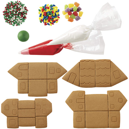 Wilton Build it Yourself Mini Village Gingerbread Decorating Kit