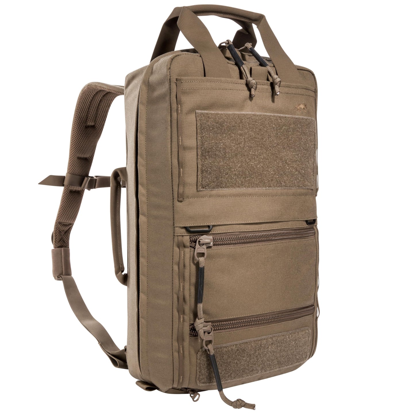 Tasmanian Tiger TT Survival Pack 16L Tactical Escape Backpack, Daypack with Rain Cover and Organizer Pouches, Coyote