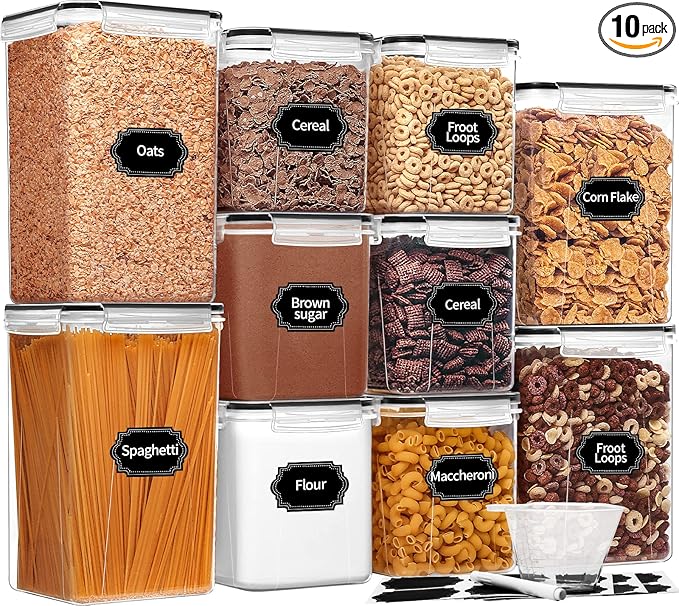 Skroam Large Airtight Food Storage Containers