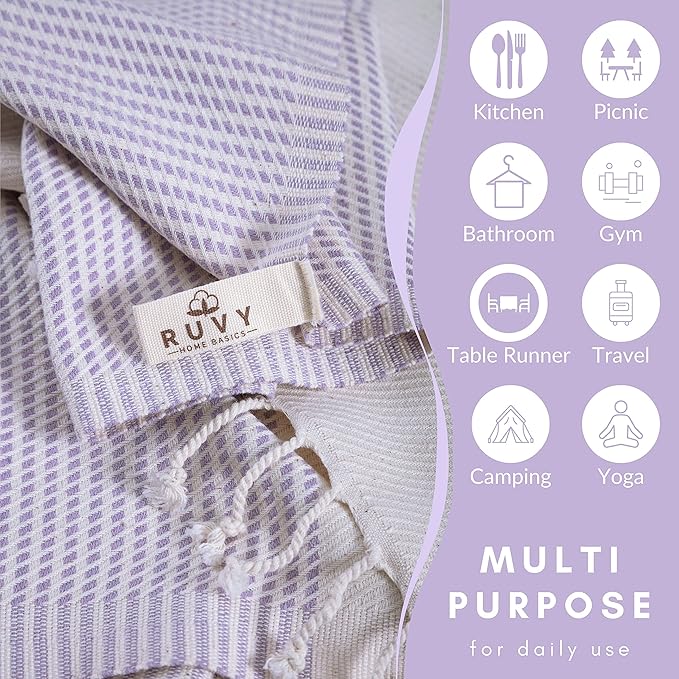 Ruvy Home Basics Turkish Hand Towels