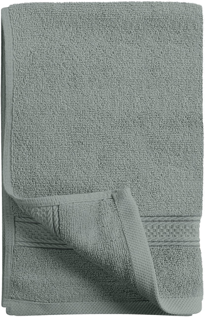 Utopia Towels 6 Pack Premium Hand Towels Set, 16 by 28 inches, 100% Ring Spun Cotton, Ultra Soft and Highly Absorbent 600GSM Towels for Bathroom, Gym, Shower, Hotel, and Spa, Cool Grey
