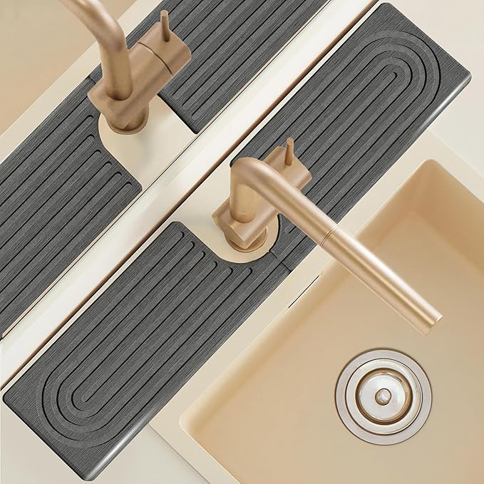 Kitchen Faucet Absorbent Mat