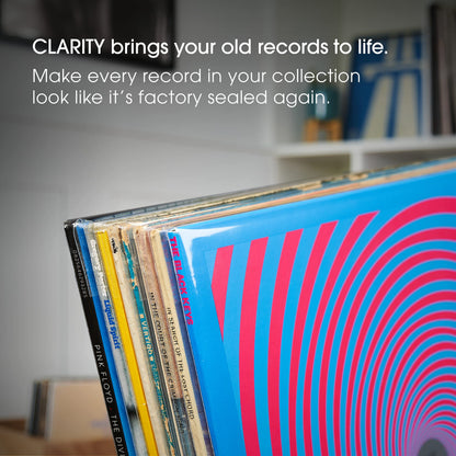 Clarity 12" Super Clear Gatefold Resealable Outer Vinyl Record & LP Blake Sleeves Covers (Pack of 50)