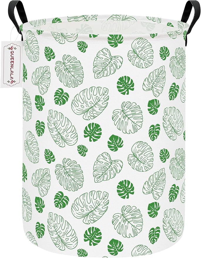 QUEENLALA Large Storage Basket, Laundry Hamper/Bathroom/Home Decor/Collapsible