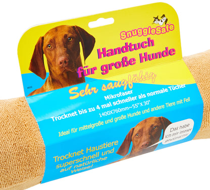 SnuggleSafe Micro Fibre Dog Pet Towel, Big