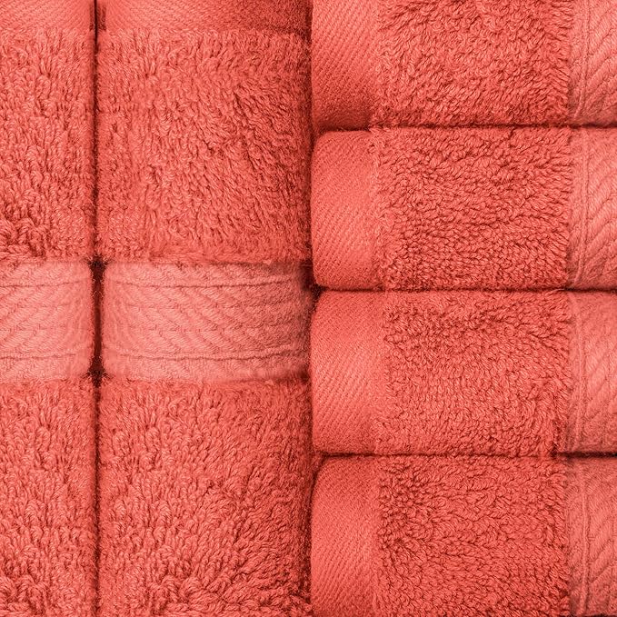 SUPERIOR Solid Egyptian Cotton Face Towel Set