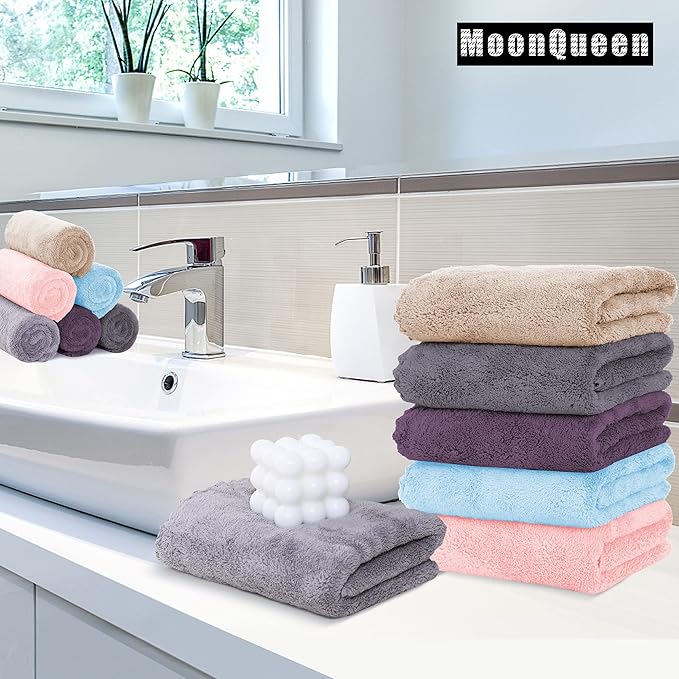 MOONQUEEN 18 Pack Premium Hand Towels