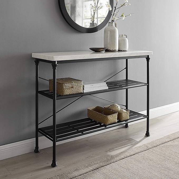 Crosley Furniture Madeleine Sofa Console Table