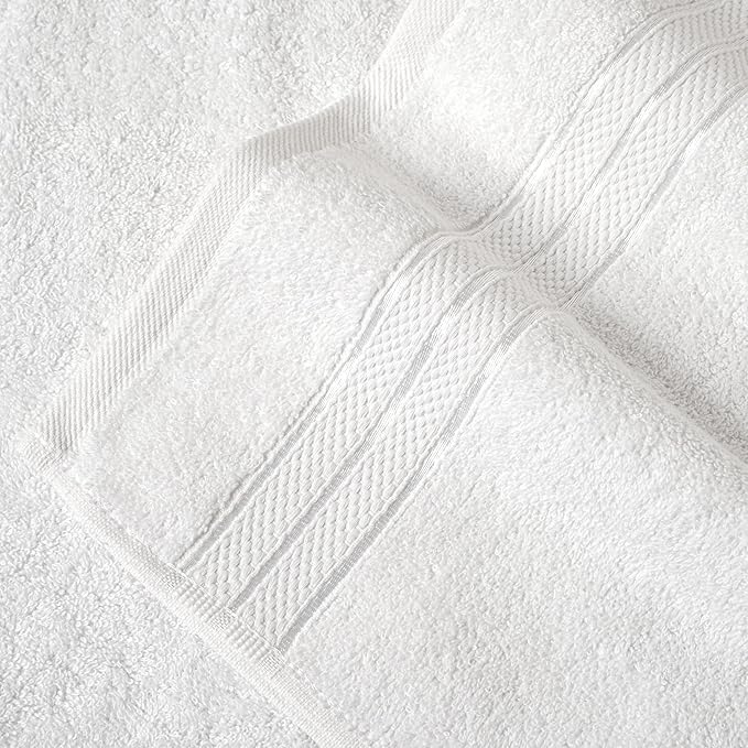 Elegant Comfort Three Line Popcorn Towel Set