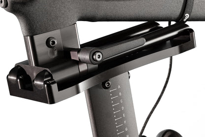 TFD Adjuster, Compatible with Peloton Bike & Bike+ (Original & Bike Plus), Made in USA - Handlebar Mod Adjusts Handle Bar Position for Any Rider | Black Design - Optimal Peloton Accessories