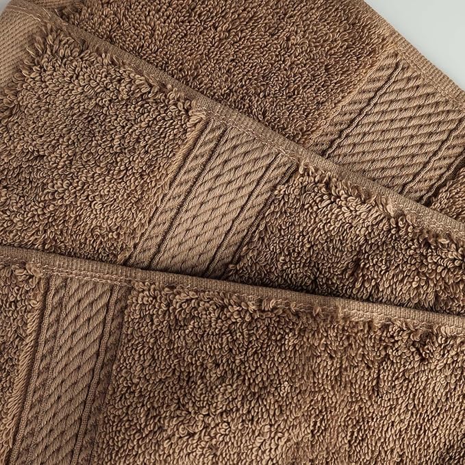 Superior Egyptian Cotton Pile 9 Piece Towel Set, Includes 3 Bath, 3 Hand