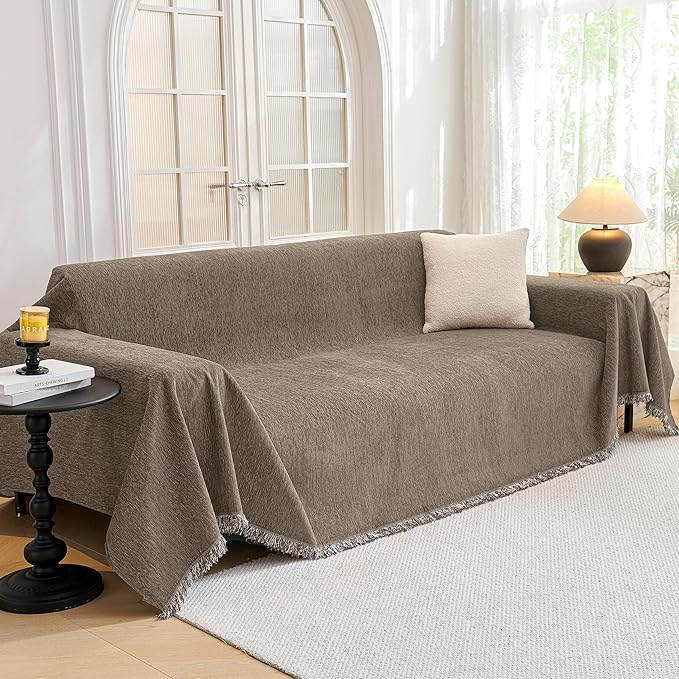 MYSKY HOME Oversized Sofa Covers Couch Covers