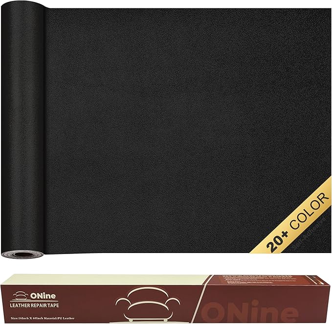ONine Leather Repair Patch，Self-Adhesive Couch Patch，Multicolor Available