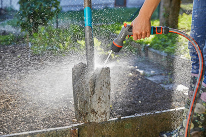 Gardena Comfort Cleaning Nozzle ecoPulse™: Spray Nozzle for high-Performance, Water-Saving Cleaning with Lock and Frost Protection (18304-20)