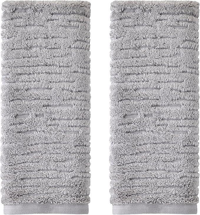 SKL Home CloudSoft Cotton Luxury Hand Towel 2pc Set