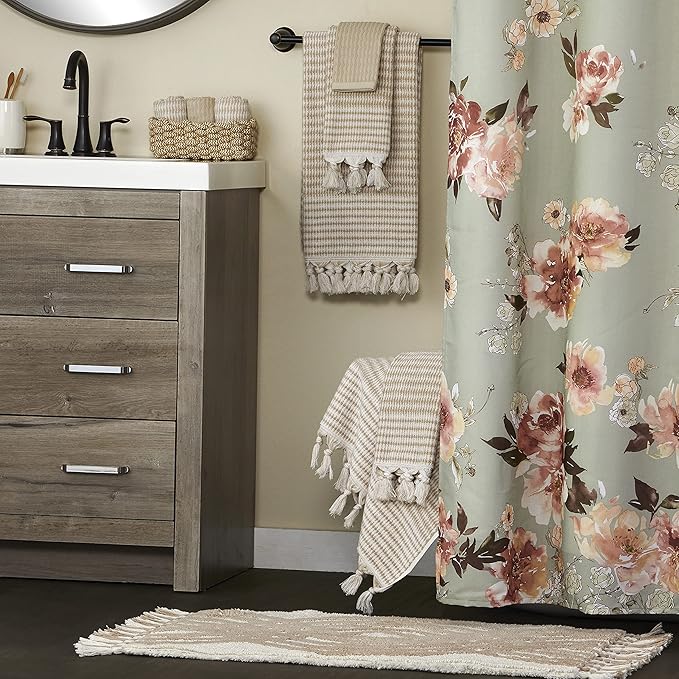 SKL Home Longborough 100% Turkish Cotton Premium 2-Piece Hand Towel Set