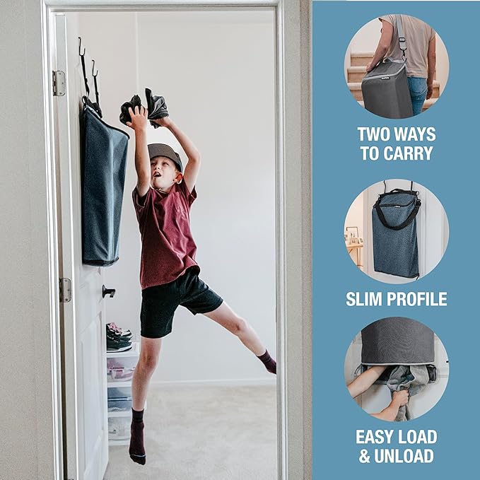 CleverMade Convertible Laundry Hamper Bag