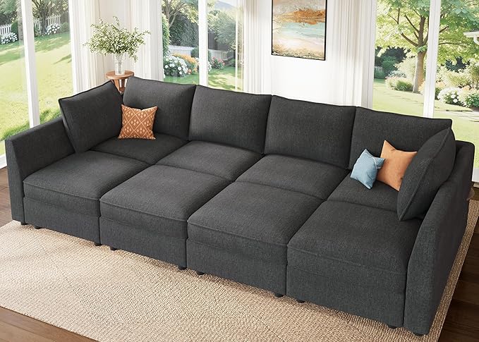 HONBAY Modular Sofa Sectional Sleeper Couch