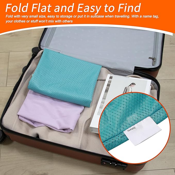 Polecasa Heavy Duty Diamond Large Mesh Laundry Bag